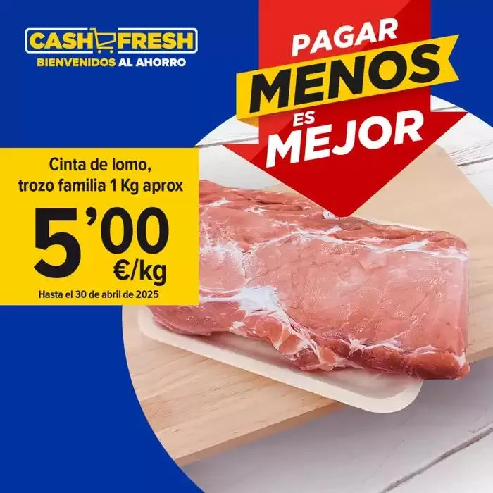 Catálogo de Pagar menos es mejor 30 de marzo al 30 de abril 2025 - Página 1