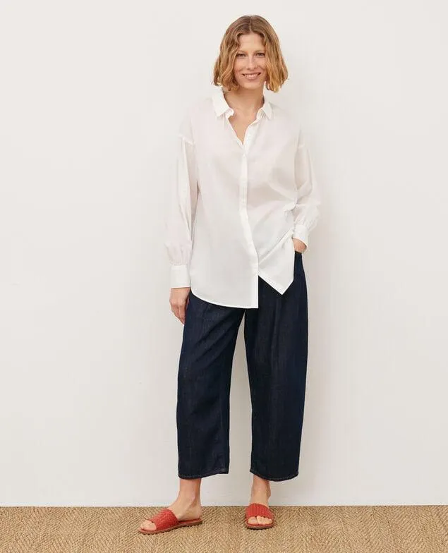 Camisa túnica de algodón