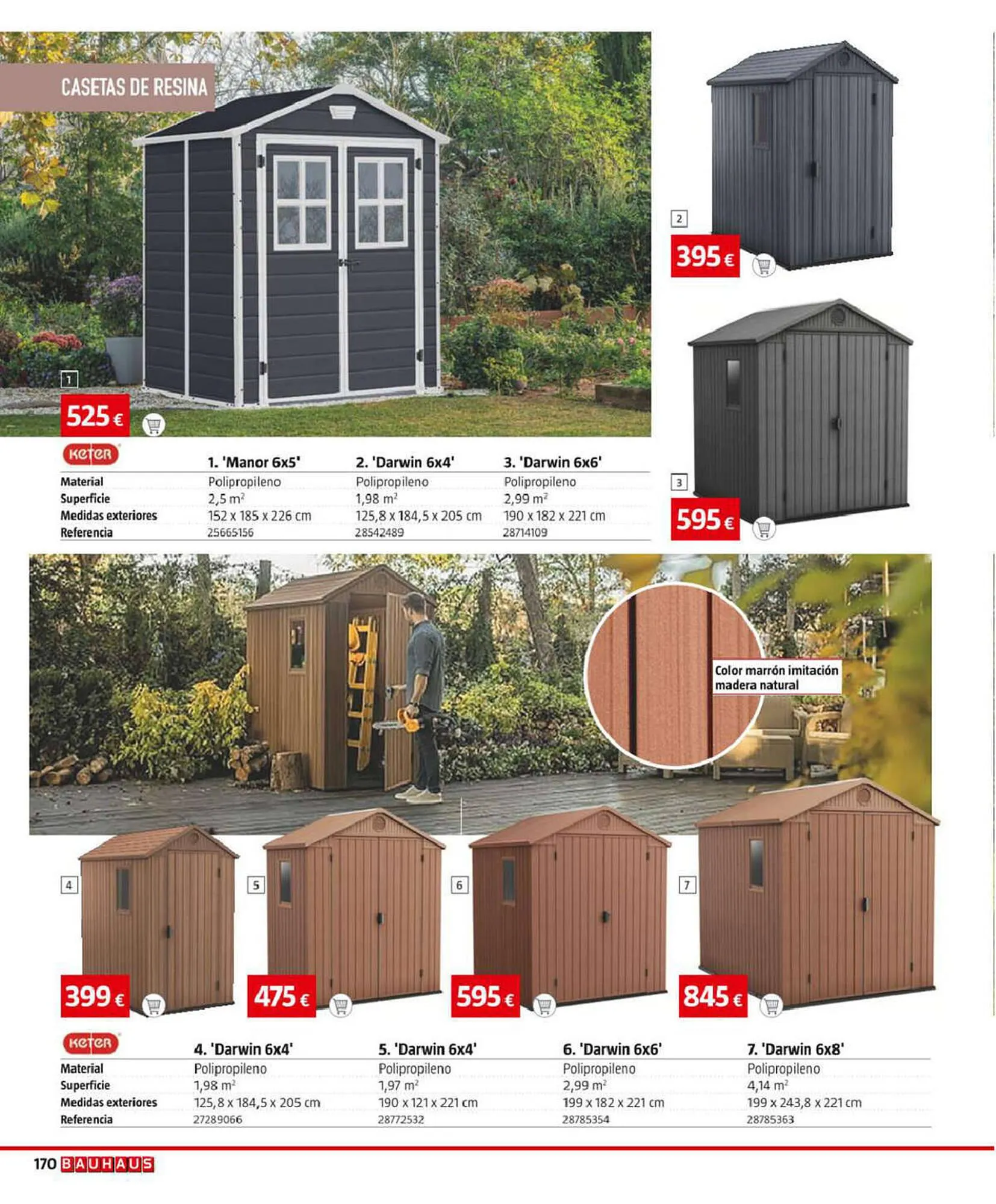 Catálogo de Folleto Bauhaus 7 de marzo al 15 de agosto 2023 - Página 170