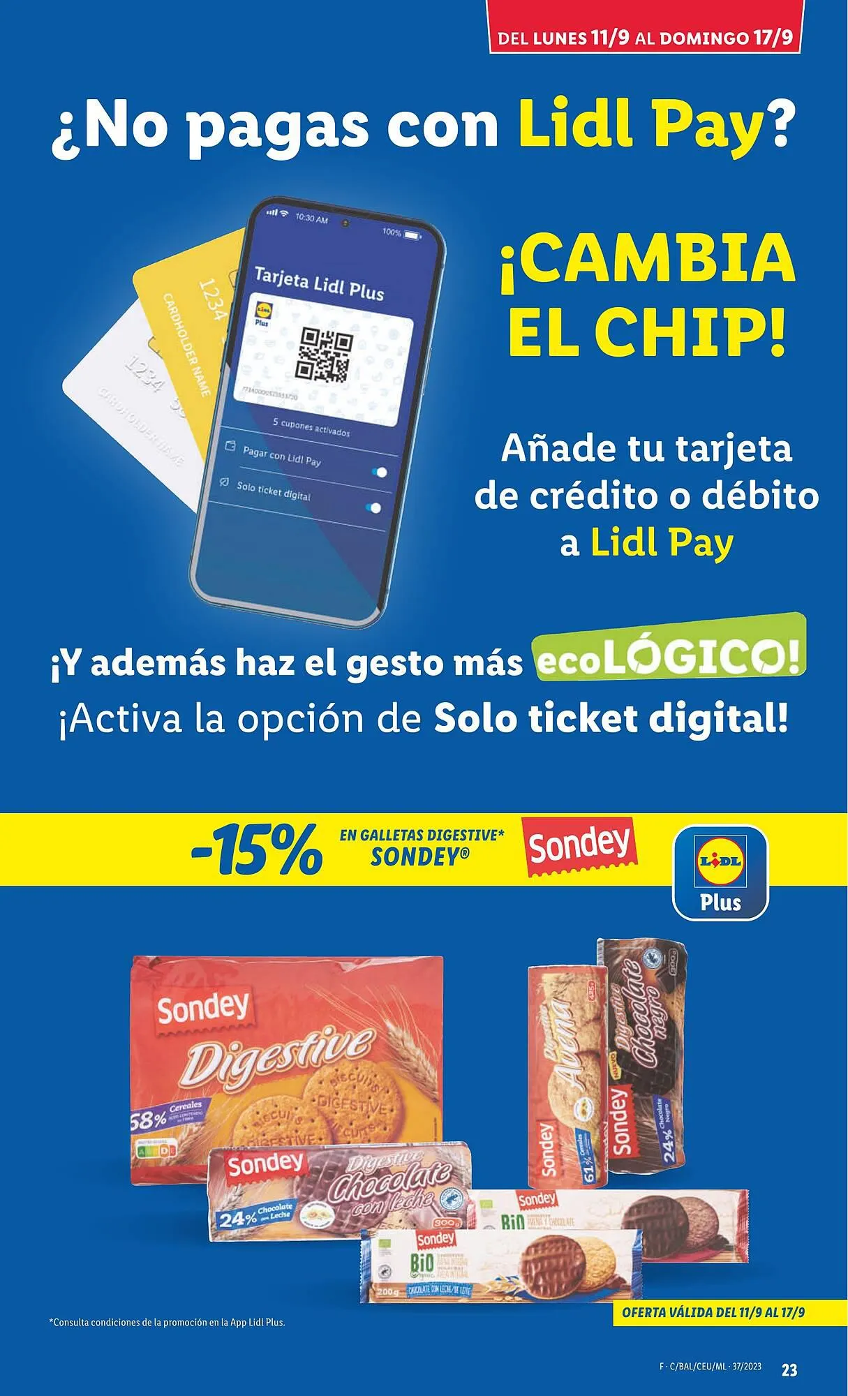 Catálogo de Folleto Lidl 11 de septiembre al 17 de septiembre 2023 - Página 43