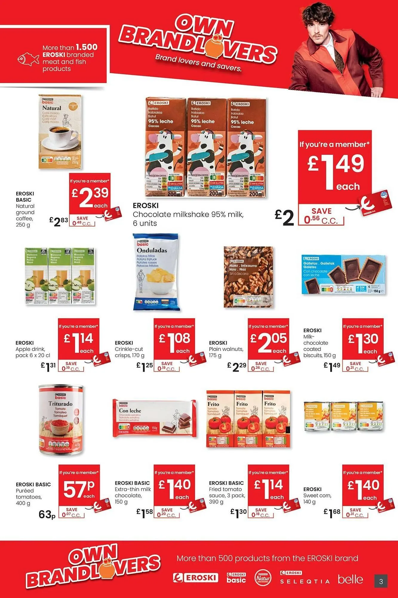 Catálogo de Folleto Eroski 25 de septiembre al 15 de octubre 2025 - Página 3