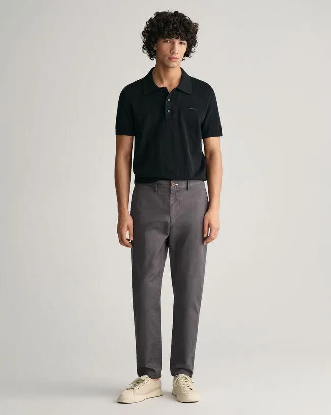 Pantalones chinos Tapered de sarga
