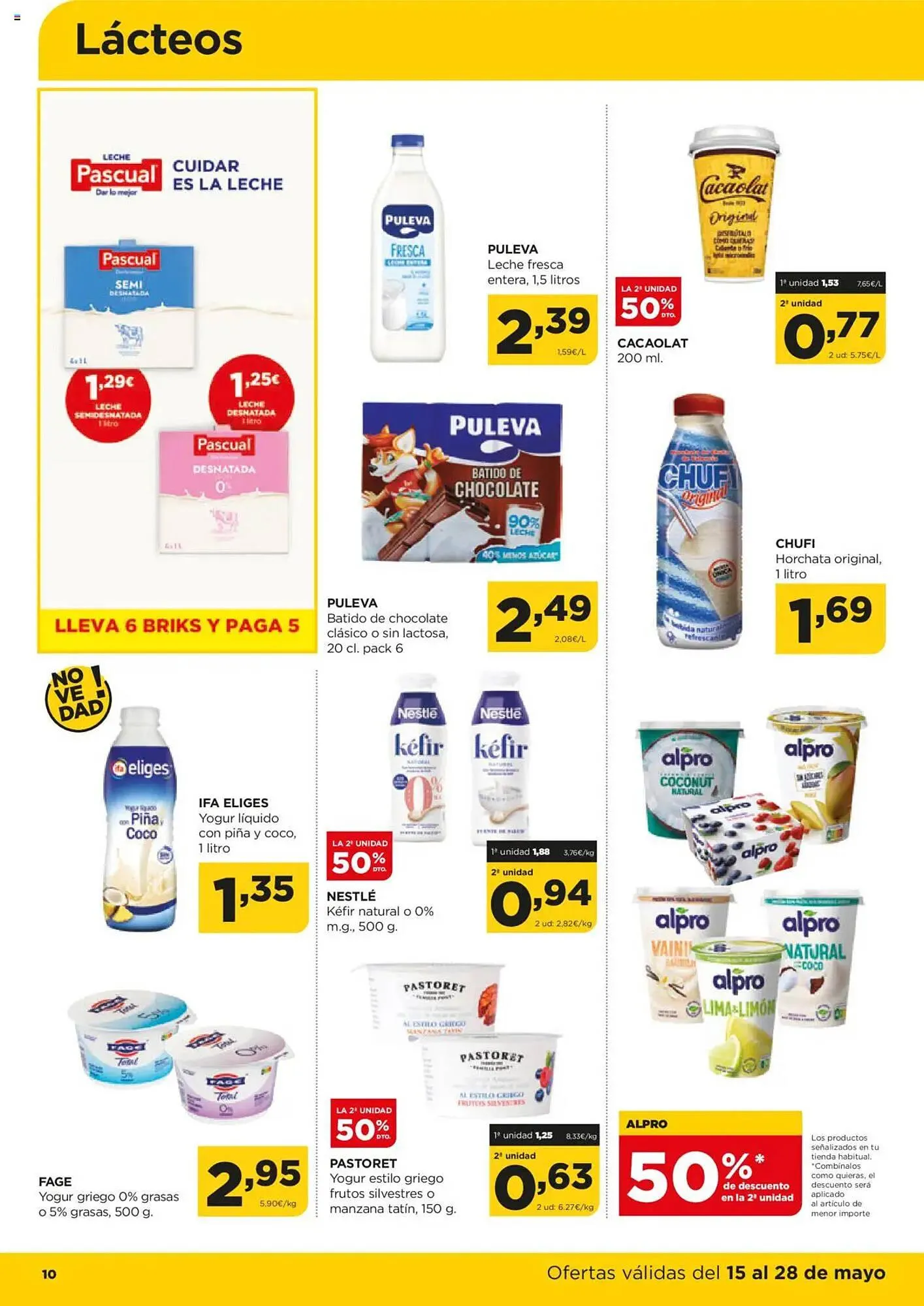 Catálogo de Folleto Alimerka 15 de mayo al 28 de mayo 2025 - Página 10