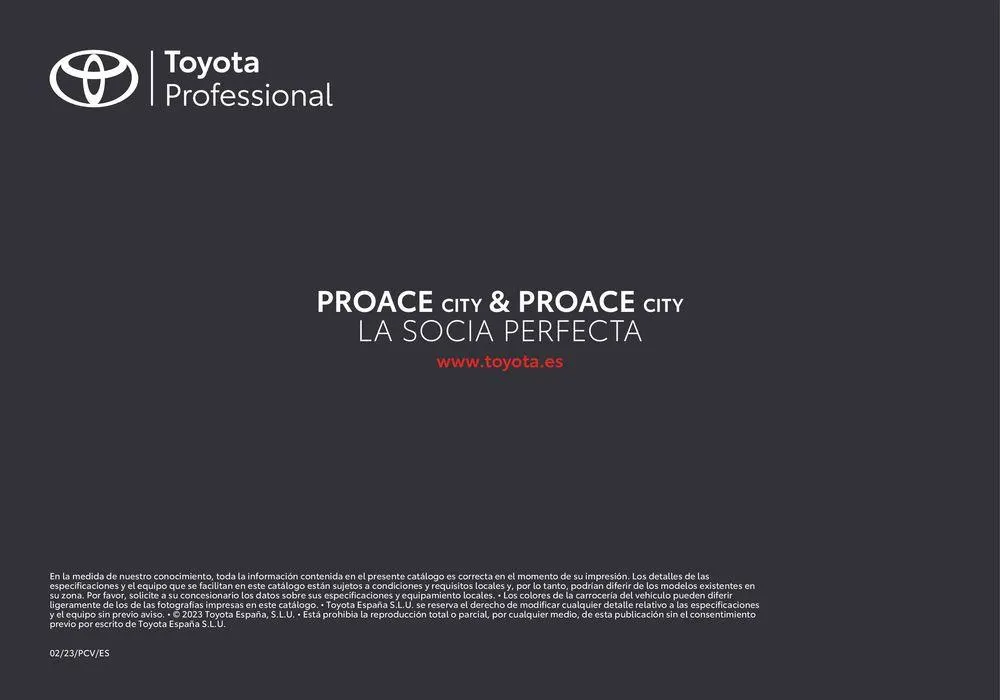 Catálogo de Catálogo del Toyota Proace City Electric 26 de junio al 26 de junio 2025 - Página 28