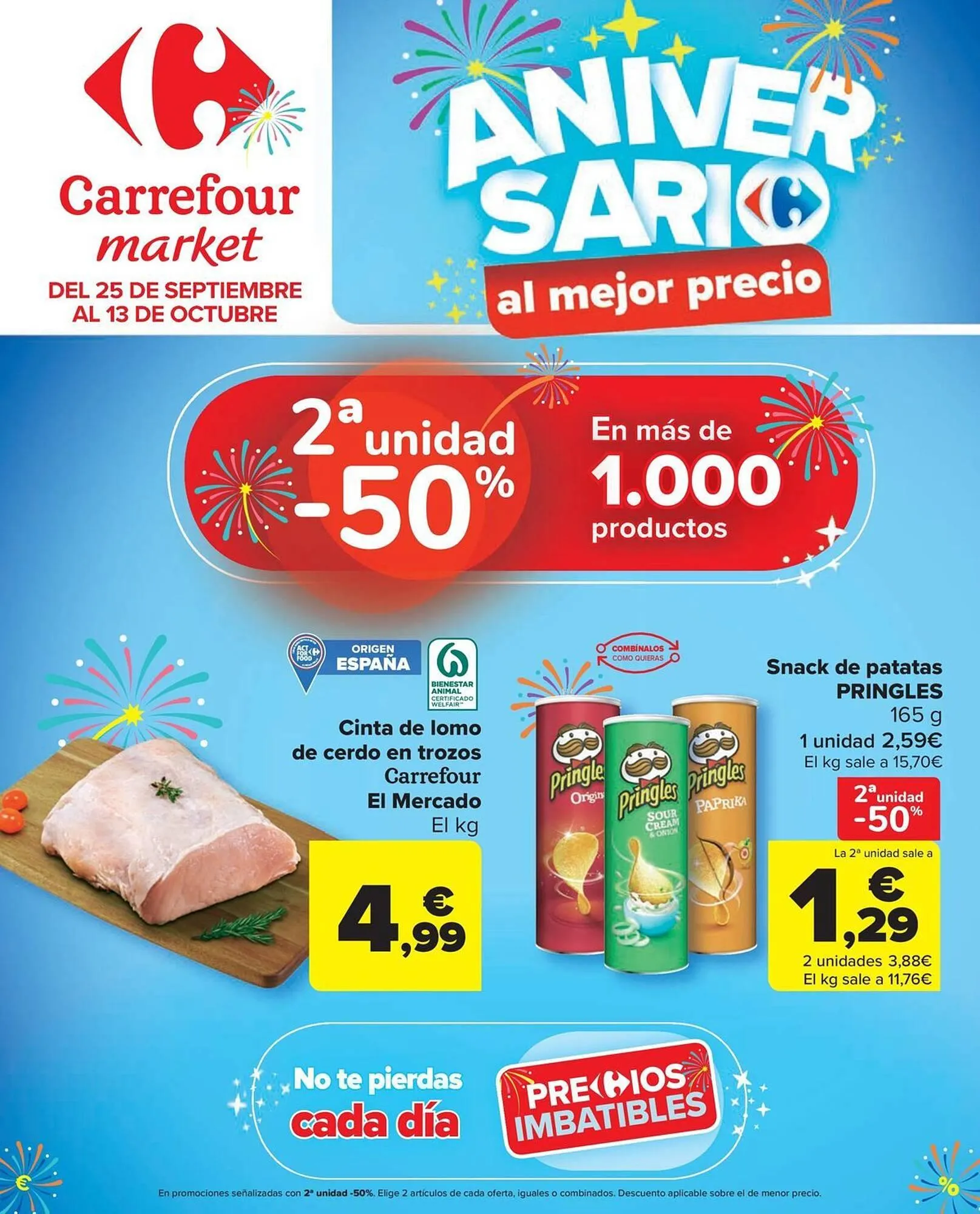 Catálogo de Folleto Carrefour Market 25 de septiembre al 13 de octubre 2025 - Página 1