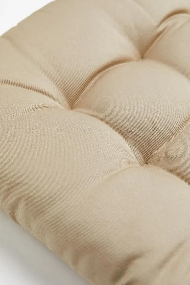 Pack de 2 cojines de algodón para silla