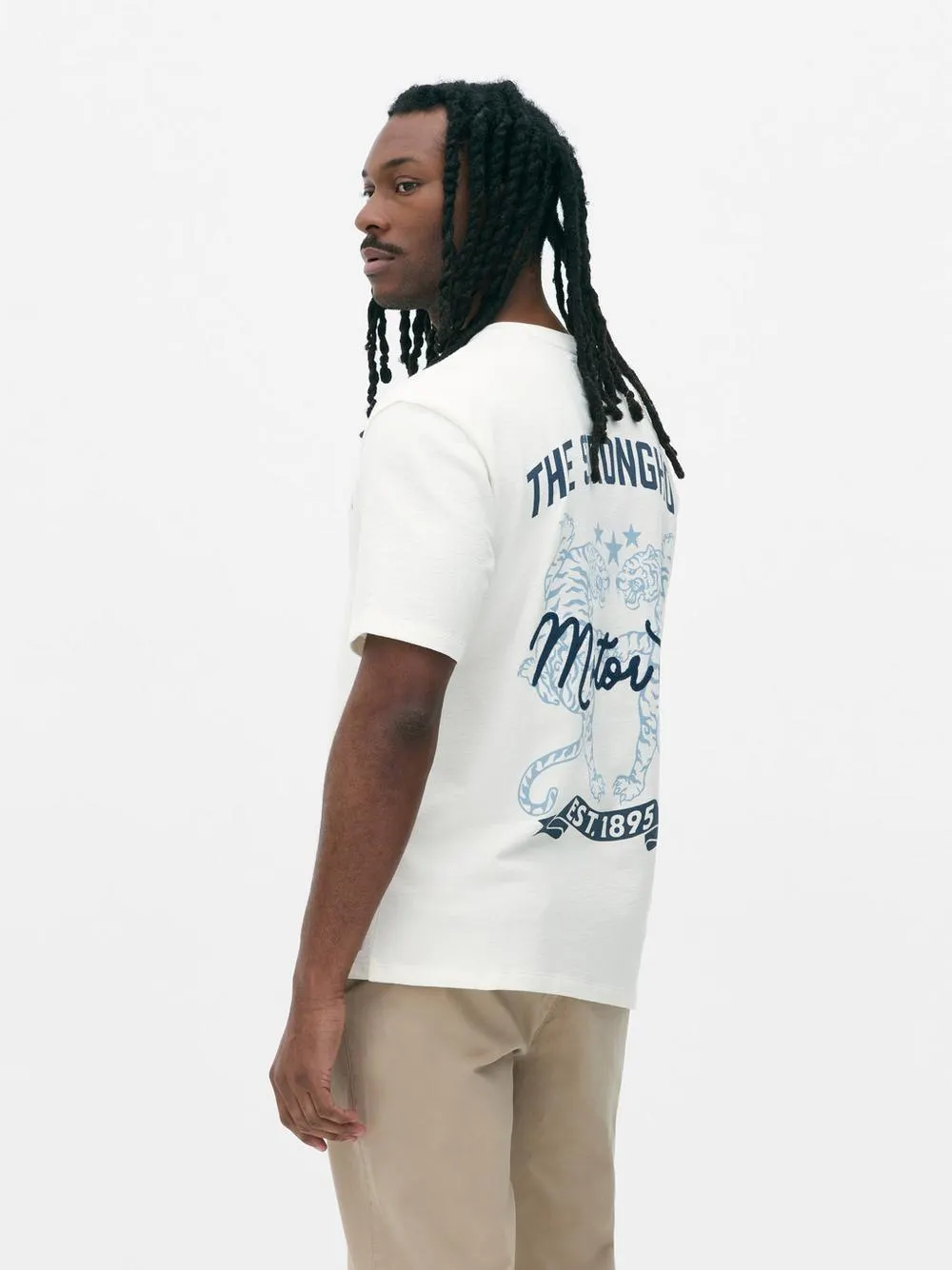 Camiseta con gráfico de tigre de The Stronghold