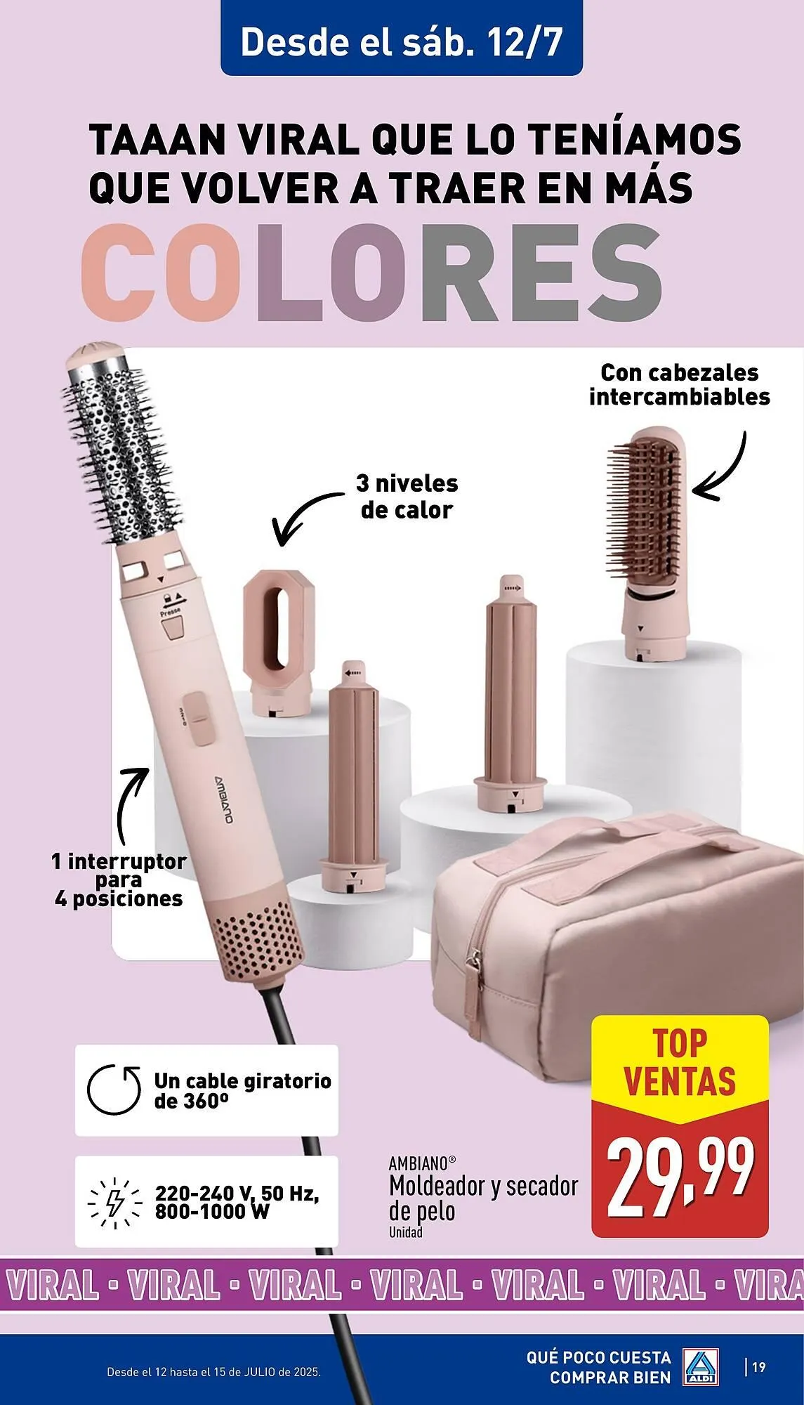 Catálogo de Folleto ALDI 7 de julio al 13 de julio 2025 - Página 19