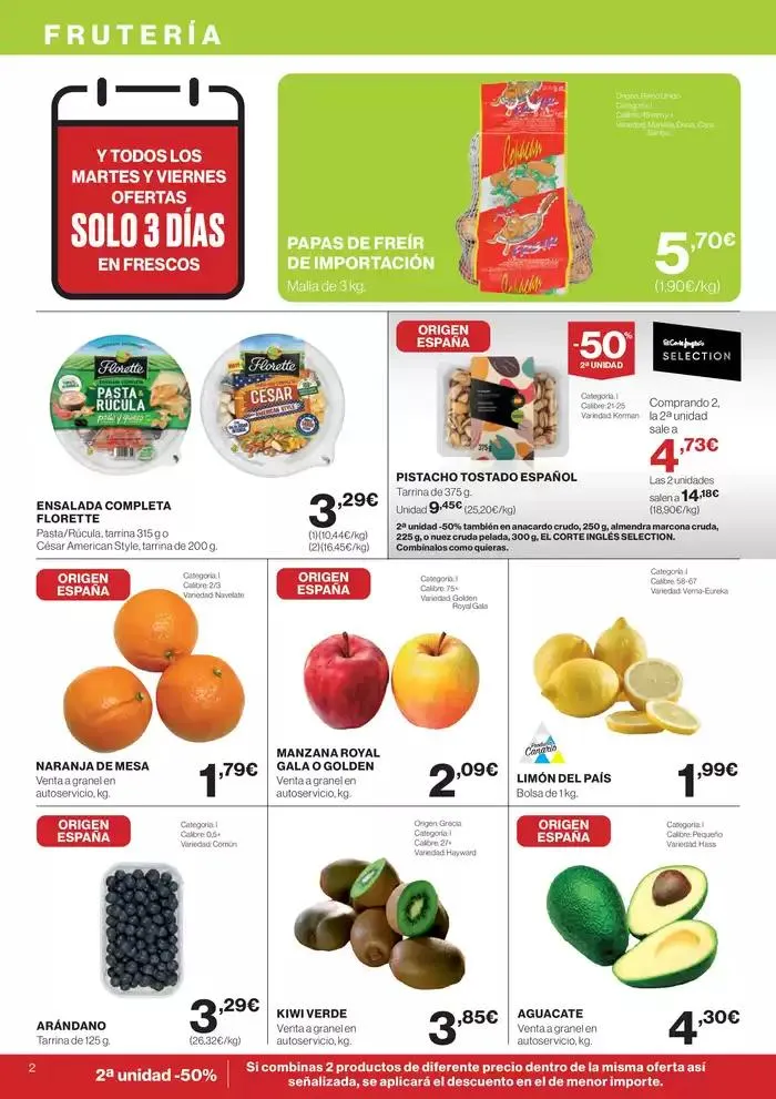 Catálogo de Supercor supermercado ofertas quincenales Canarias 27 de marzo al 9 de abril 2025 - Página 2