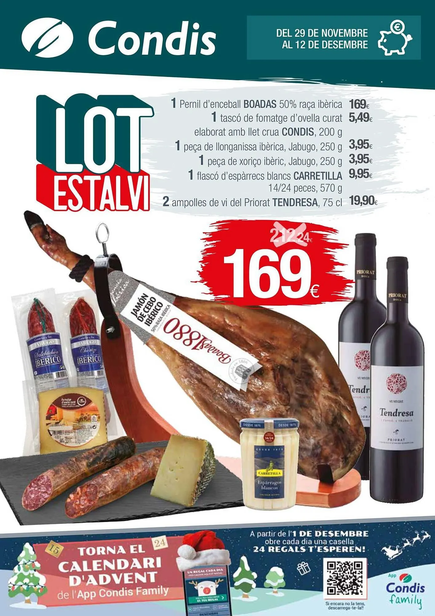 Catálogo de Folleto Condis 29 de noviembre al 12 de diciembre 2023 - Página 1