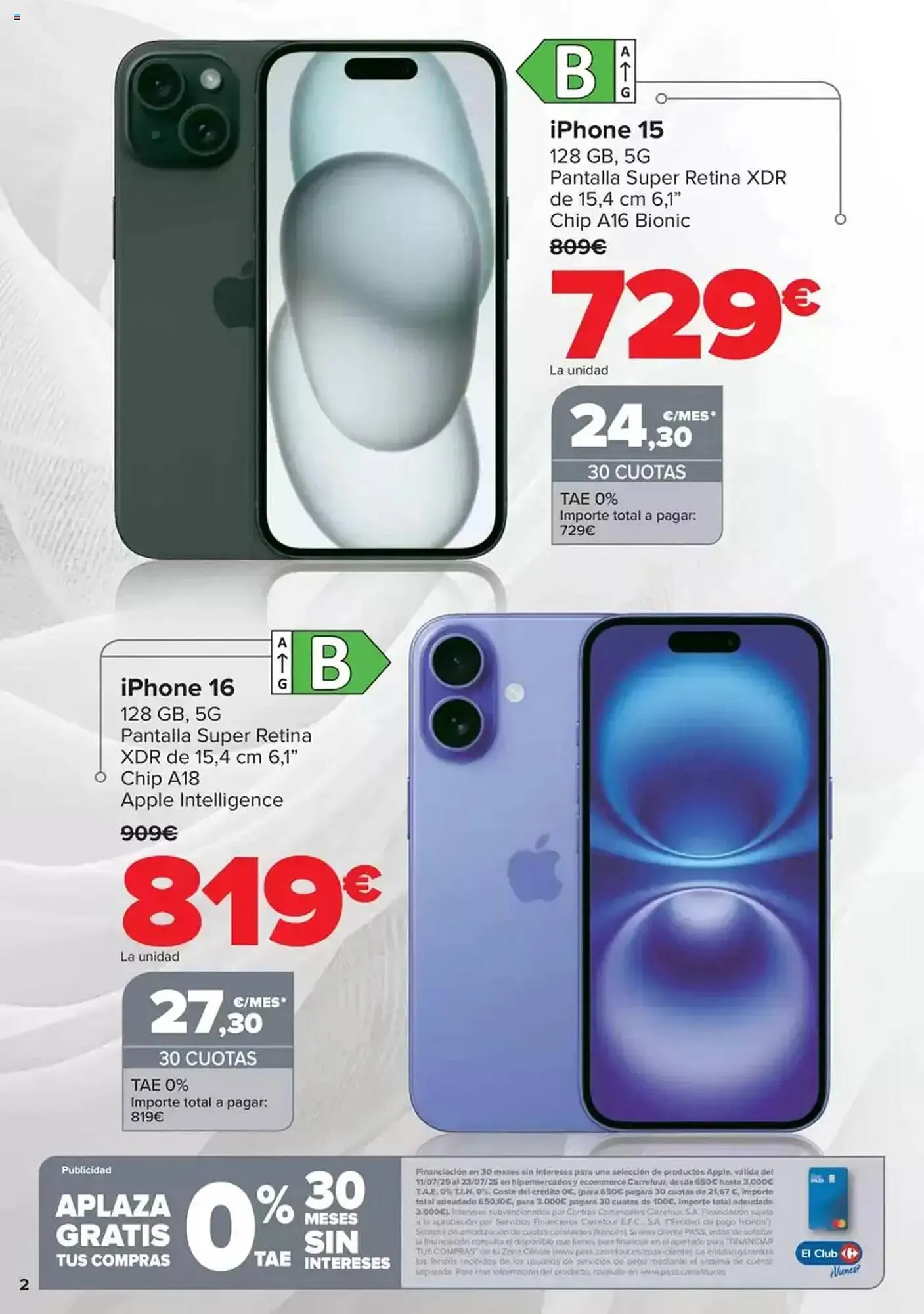 Catálogo de Folleto Carrefour 11 de julio al 23 de julio 2025 - Página 2