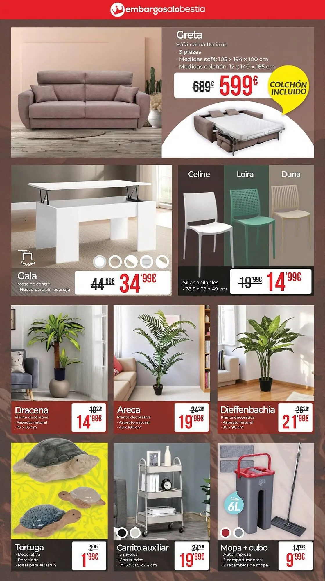 Catálogo de Folleto Embargos a lo bestia 16 de junio al 22 de junio 2025 - Página 6