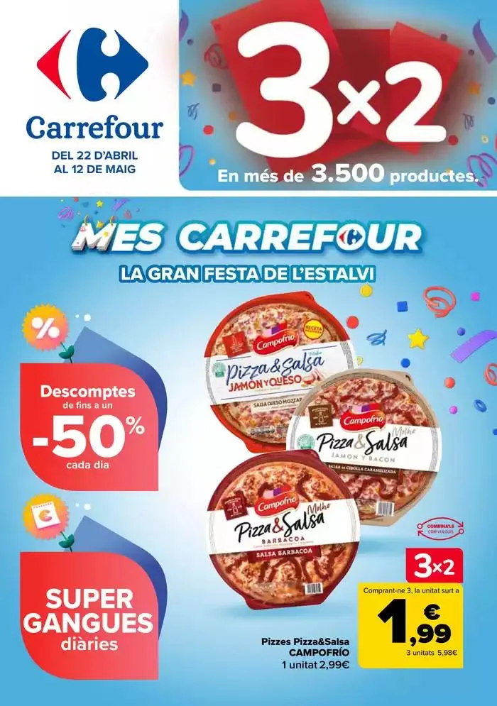 Catálogo de 3x2 + CHOLLOS 22 de abril al 12 de mayo 2025 - Página 1
