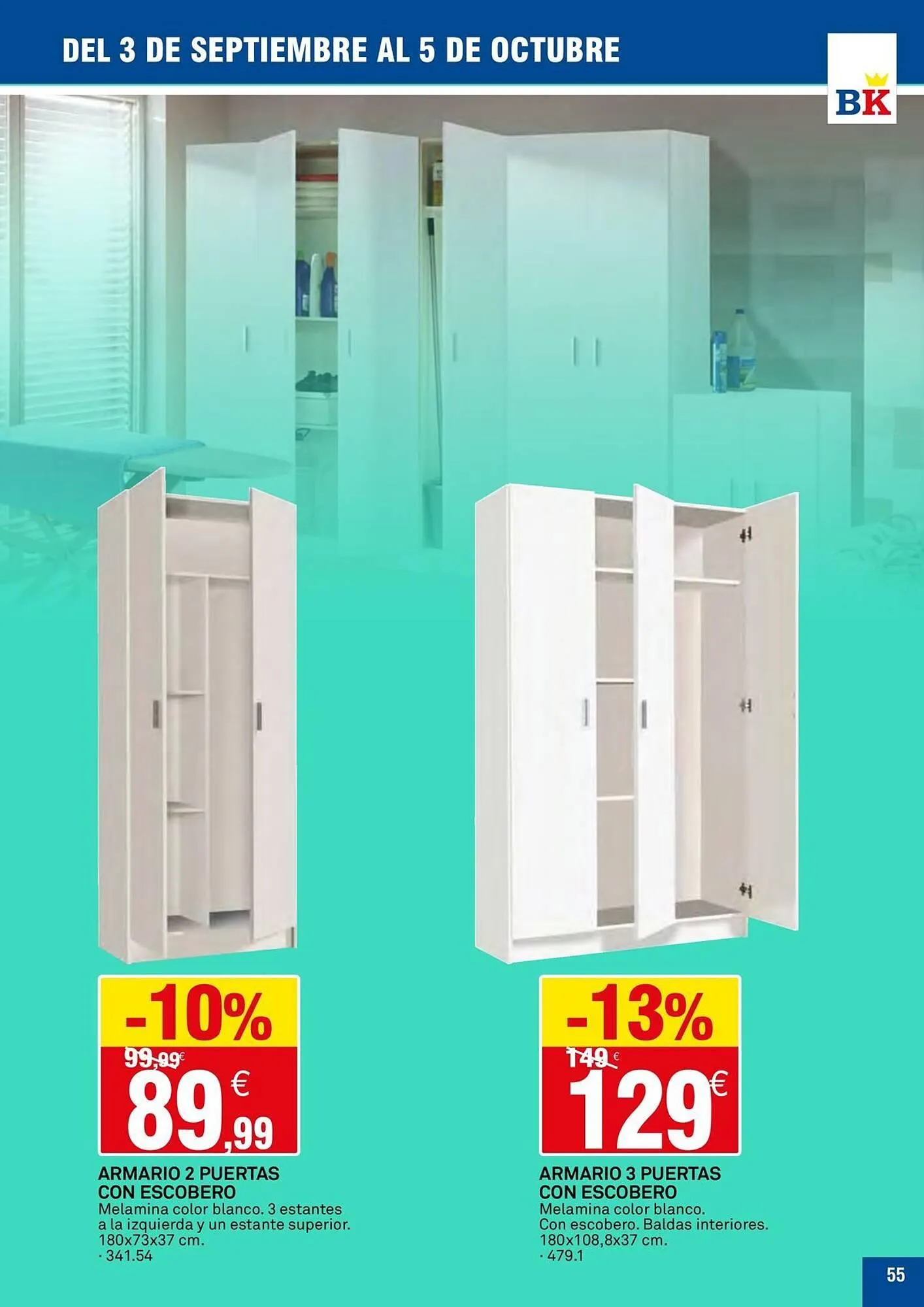 Catálogo de Catálogo Bricoking 3 de septiembre al 15 de octubre 2025 - Página 55