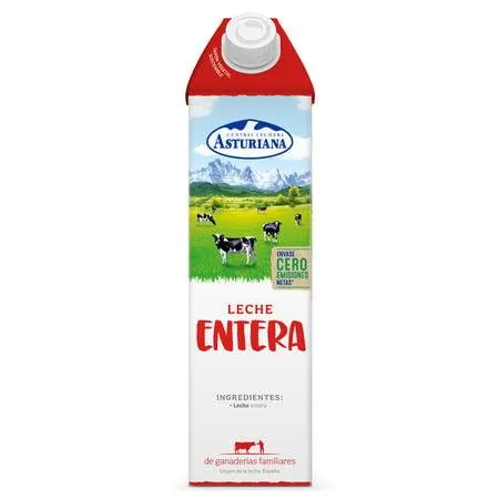 Leche Asturiana 1l entera