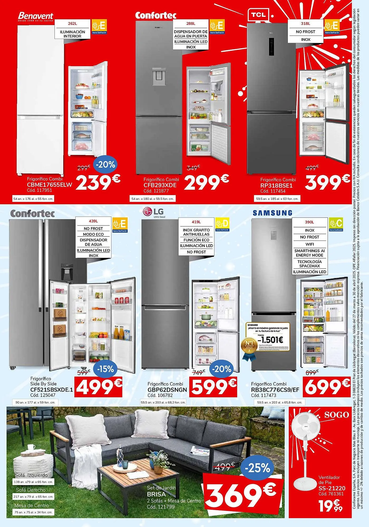 Catálogo de Folleto Conforama 26 de marzo al 31 de marzo 2025 - Página 8