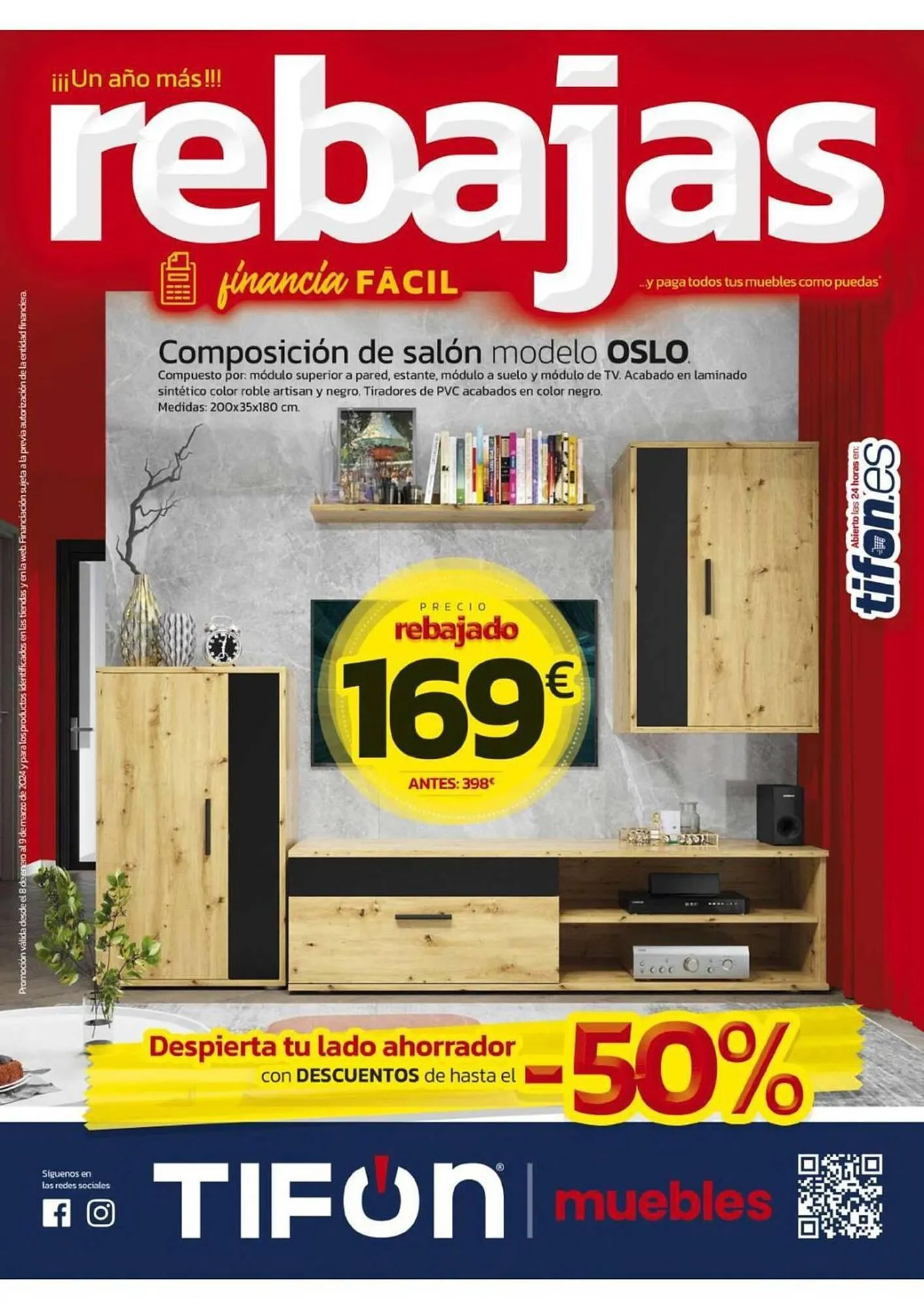 Catálogo de Folleto Tifón Hipermueble 9 de enero al 9 de marzo 2024 - Página