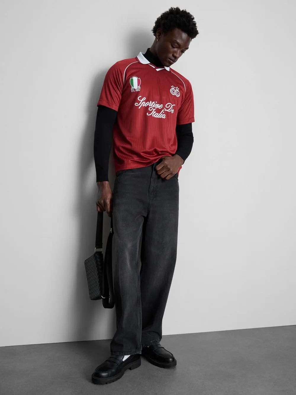 Maillot de fútbol de malla