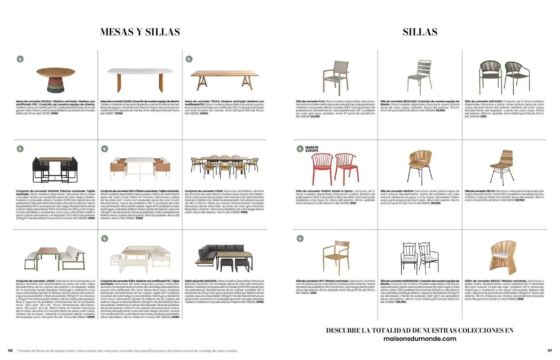 Catálogo de Folleto Maisons du Monde 18 de marzo al 31 de agosto 2025 - Página 60