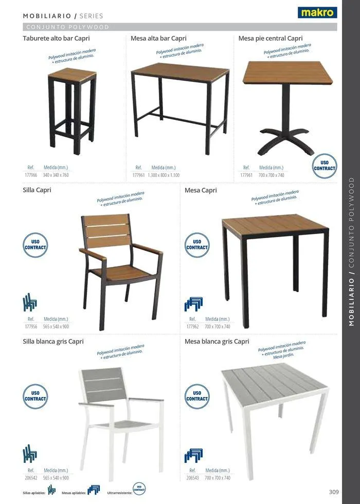 Catálogo de Equipamiento y suministros 23 de julio al 30 de noviembre 2024 - Página 309