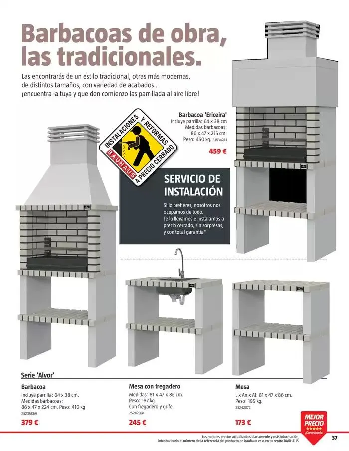 Catálogo de Barbacoas, cocinar al aire libre 8 de mayo al 6 de junio 2025 - Página 37