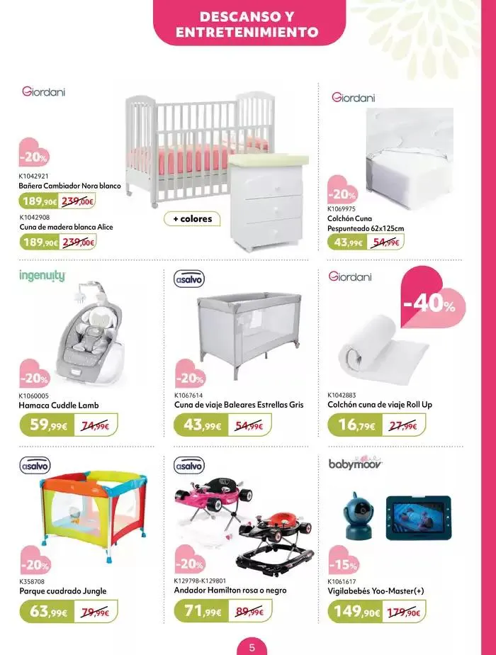 Catálogo de Hasta -40% en artículos de puericultura 3 de marzo al 23 de marzo 2025 - Página 5