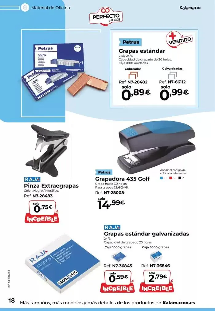 Catálogo de Staples Kalamazoo Promociones Especiales 27 de marzo al 30 de abril 2025 - Página 18