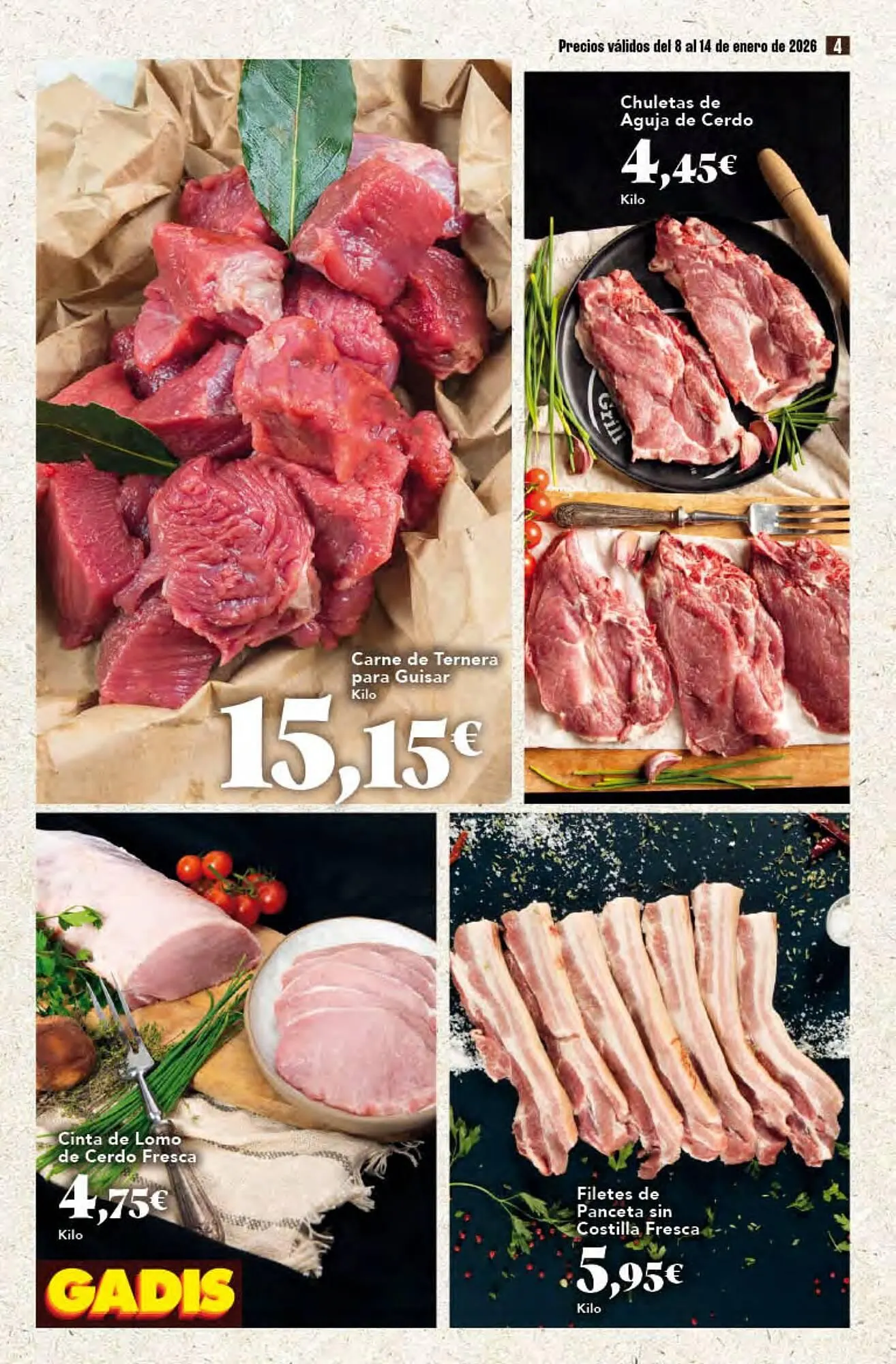 Catálogo de Folleto Gadis 8 de enero al 14 de enero 2026 - Página 4