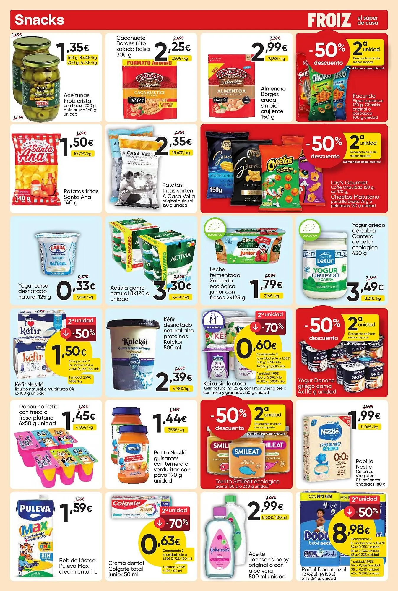 Catálogo de Folleto FROIZ 25 de marzo al 8 de abril 2026 - Página 8