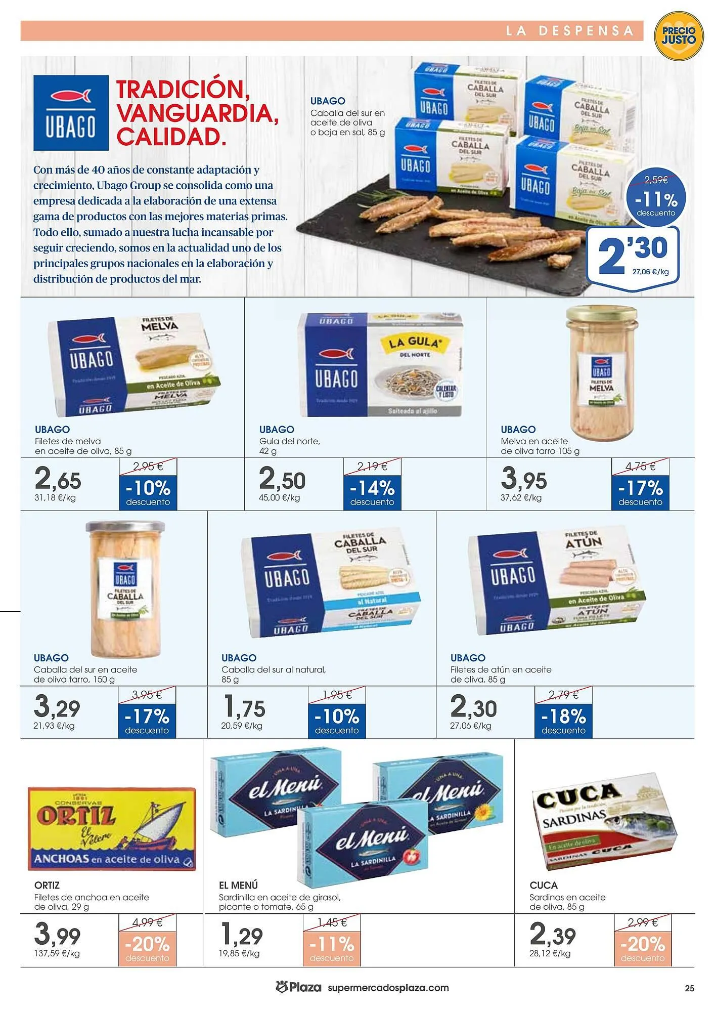 Catálogo de Folleto Supermercados Plaza 7 de mayo al 20 de mayo 2026 - Página 25