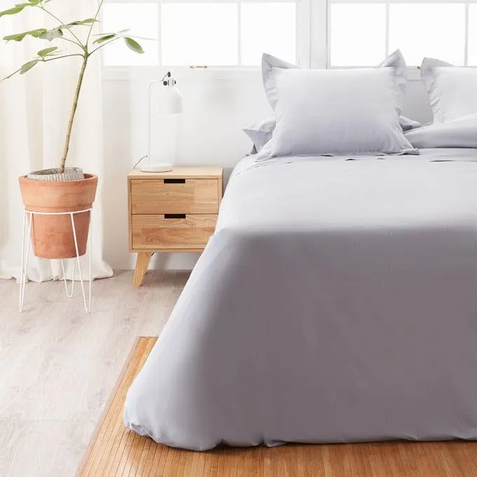 Funda Nórdica Algodón - Basic Gris