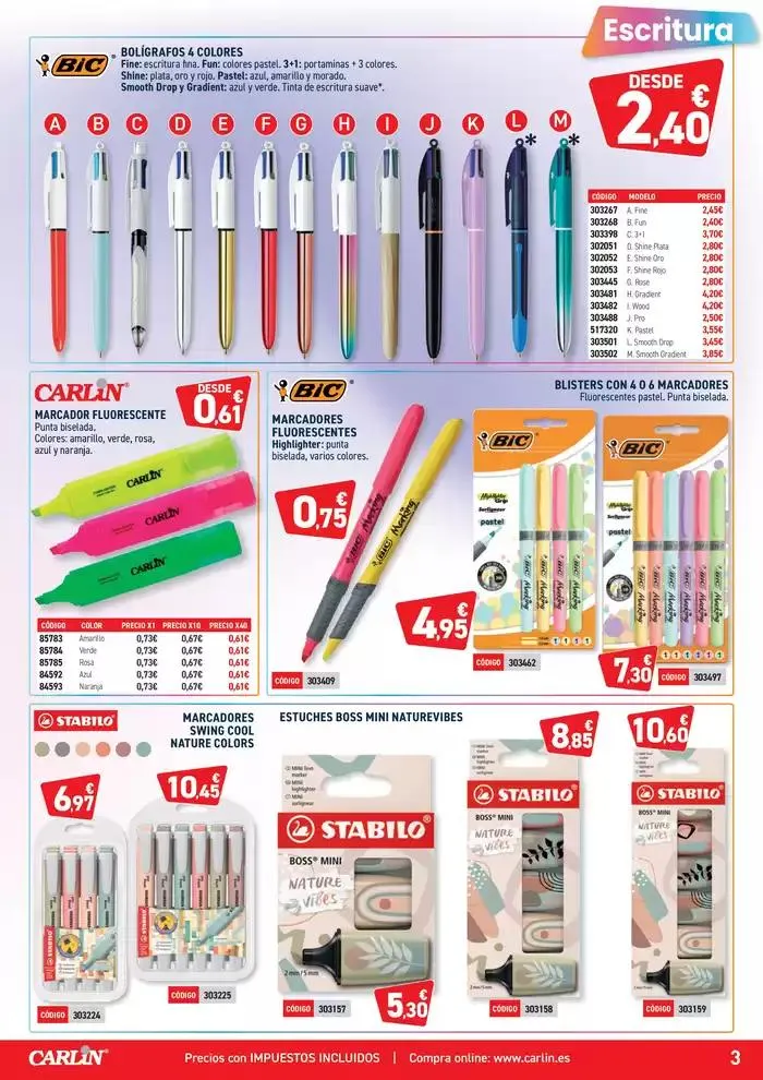 Catálogo de HIPER OFERTAS PAPELERÍA Nº5 21 de mayo al 30 de junio 2025 - Página 3