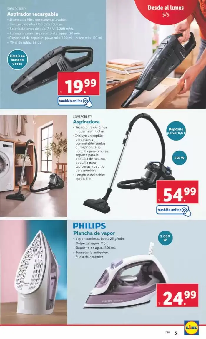 Catálogo de ¡Bazar Lidl! Ofertas válidas del 05/05 al 11/05 5 de mayo al 11 de mayo 2025 - Página 9