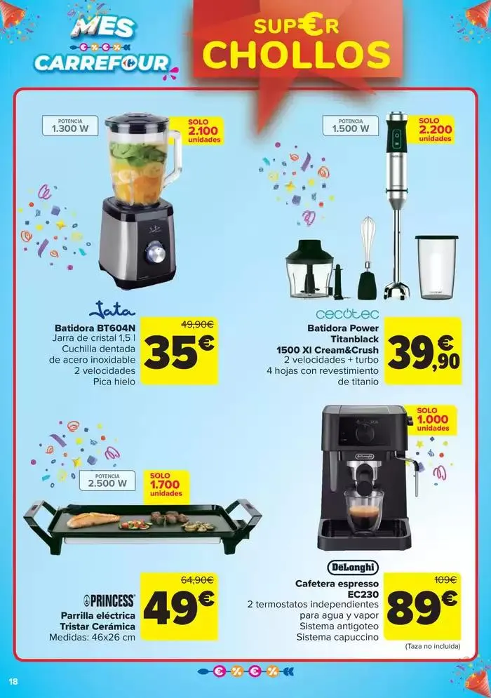 Catálogo de CHOLLOS NO ALIMENTACION 22 de abril al 12 de mayo 2025 - Página 18