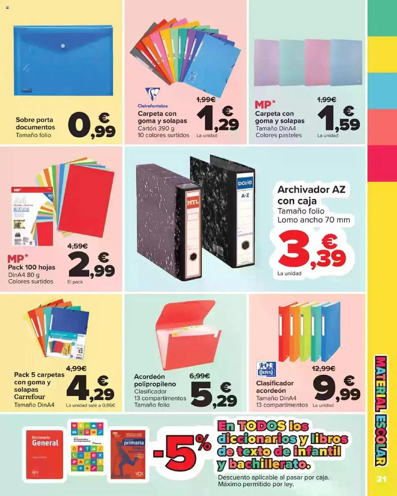 Catálogo de Folleto Carrefour 18 de agosto al 18 de septiembre 2025 - Página 21