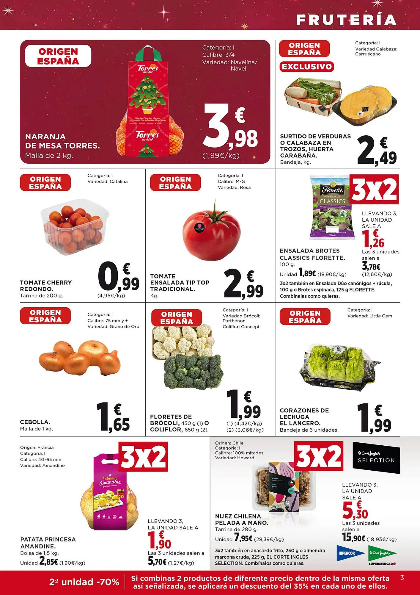 Catálogo de Folleto Hipercor 30 de noviembre al 21 de diciembre 2023 - Página 3