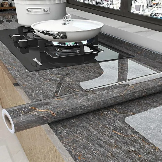 3m cocina papel pintado encimera protección almohadilla estufa aceite prueba pegatina impermeable autoadhesivo gabinete a prueba de humedad ignífugo resistente a altas temperaturas espesado para estufa