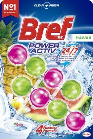 Limpiador WC Colgador Bref 2 Unidades Hawaii