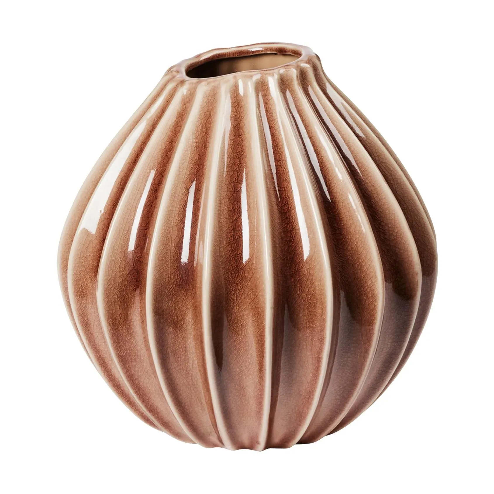 Wide vase L 30 cm