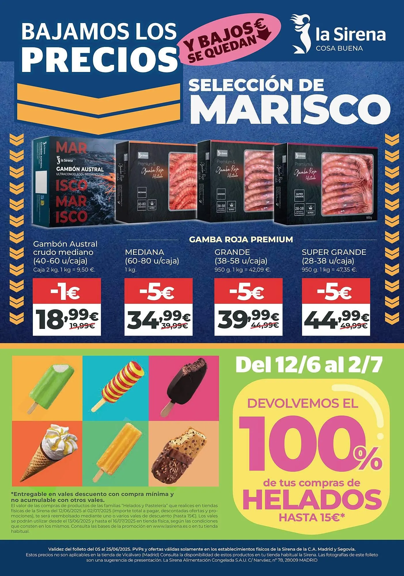 Folleto La Sirena - 1