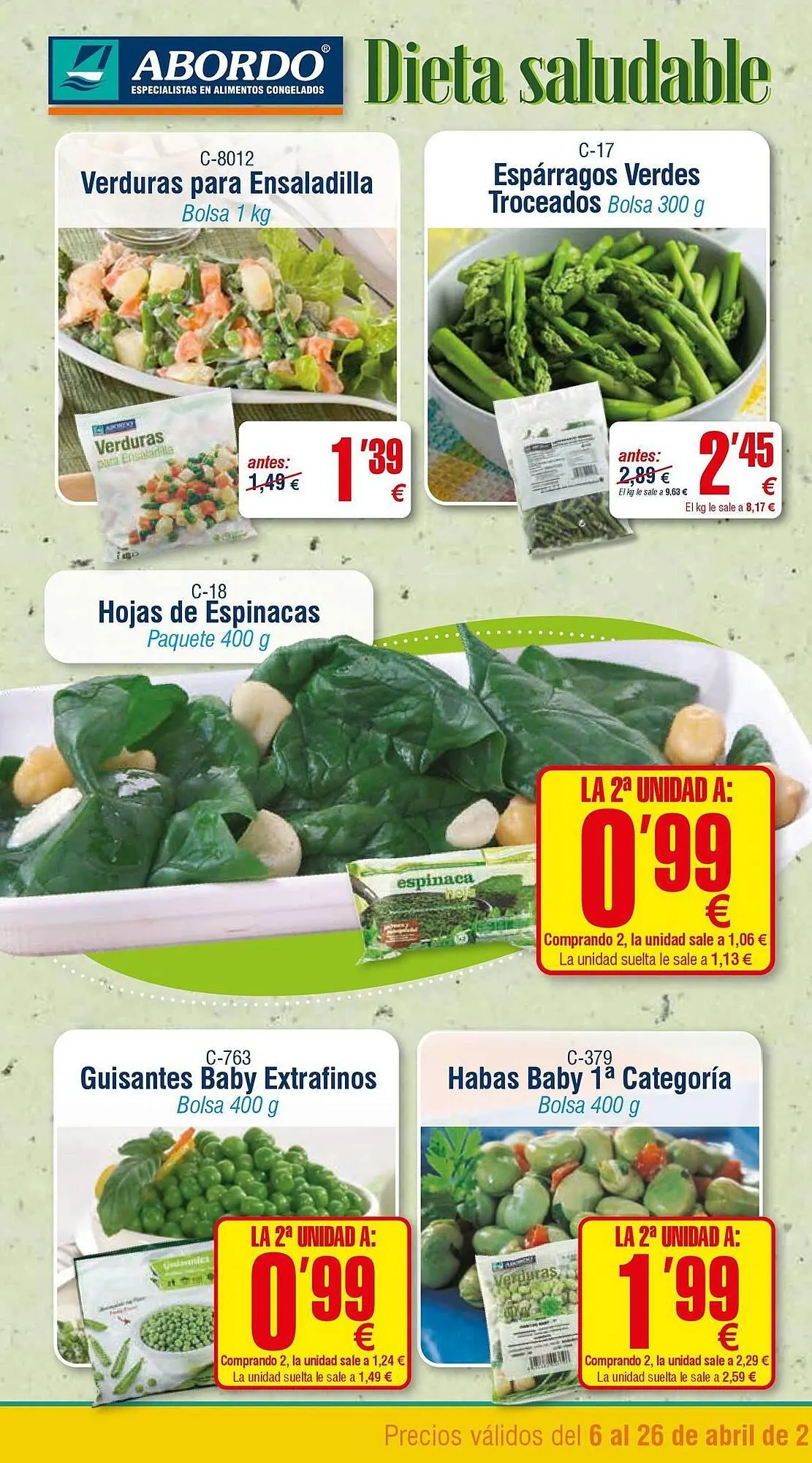 Catálogo de Folleto Abordo 8 de abril al 26 de abril 2026 - Página 2
