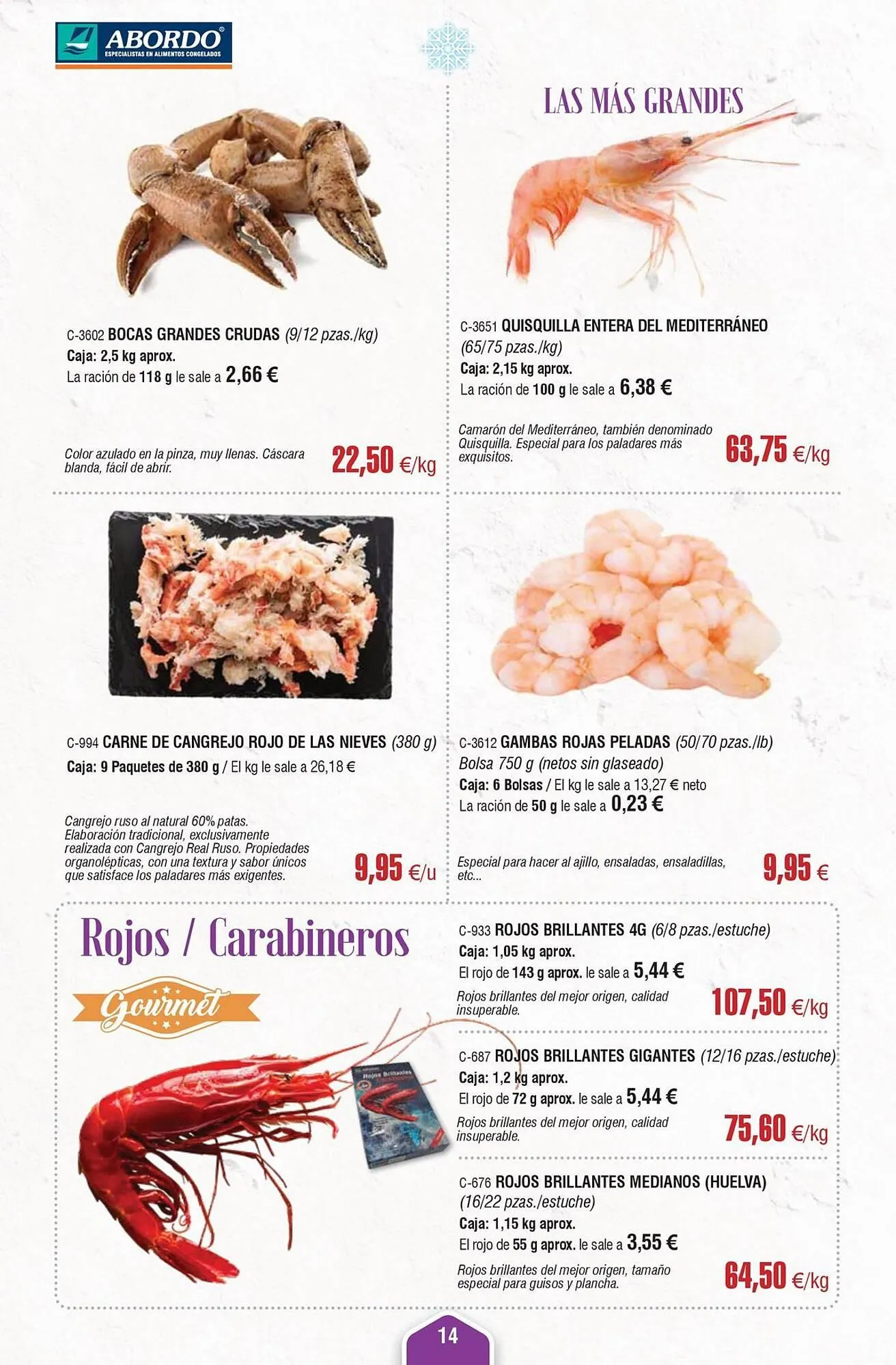 Catálogo de Folleto Abordo 2 de julio al 31 de julio 2025 - Página 14