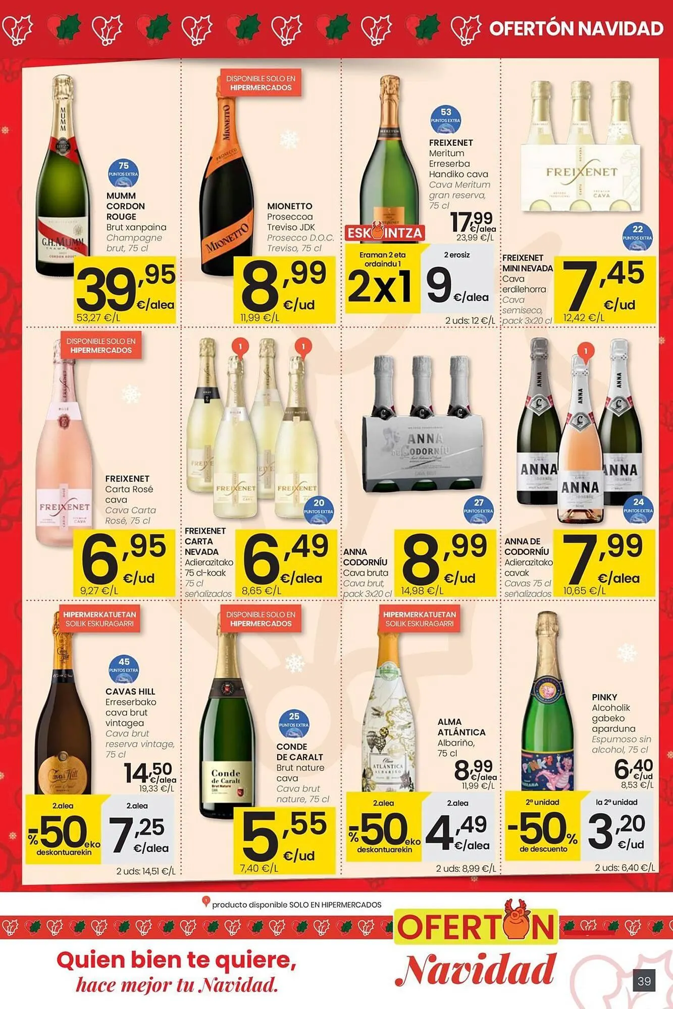 Catálogo de Folleto Eroski 18 de diciembre al 31 de diciembre 2025 - Página 39