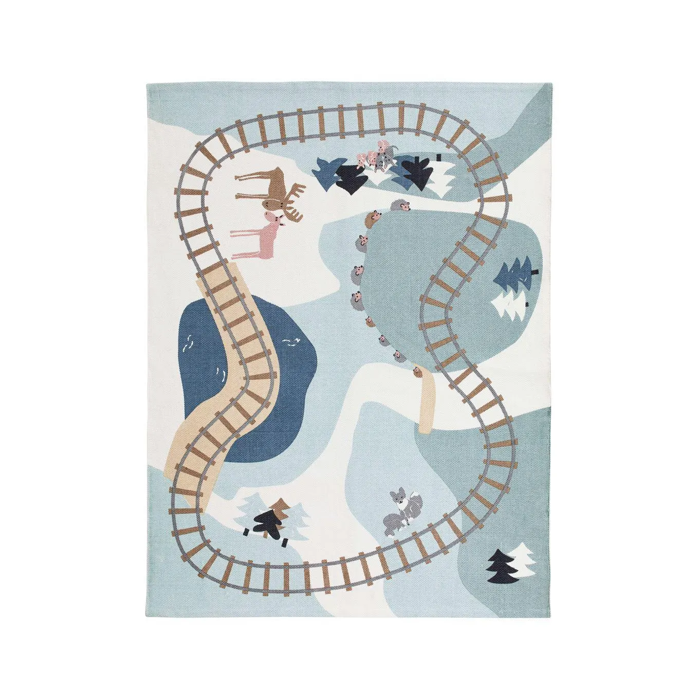 Alfombra bosque Edvin 130x170 cm