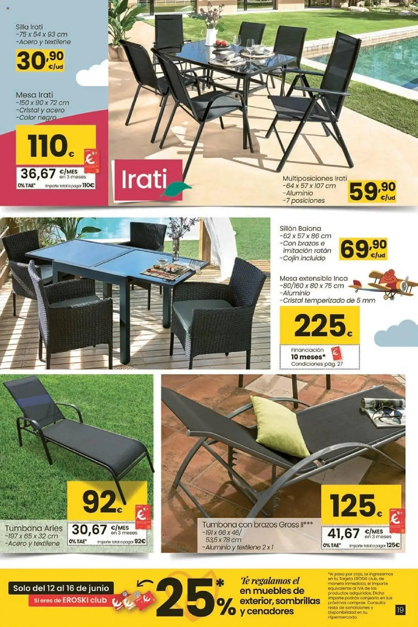 Catálogo de Folleto Eroski 12 de junio al 16 de julio 2025 - Página 19