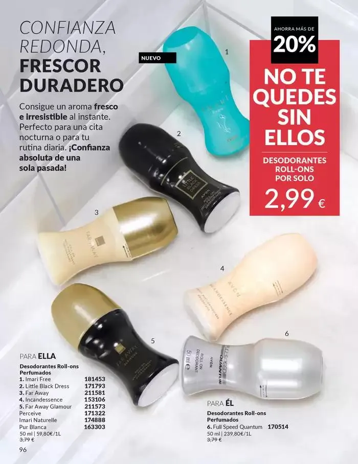 Catálogo de Catálogo AVON Mayo 2 de mayo al 31 de mayo 2025 - Página 96