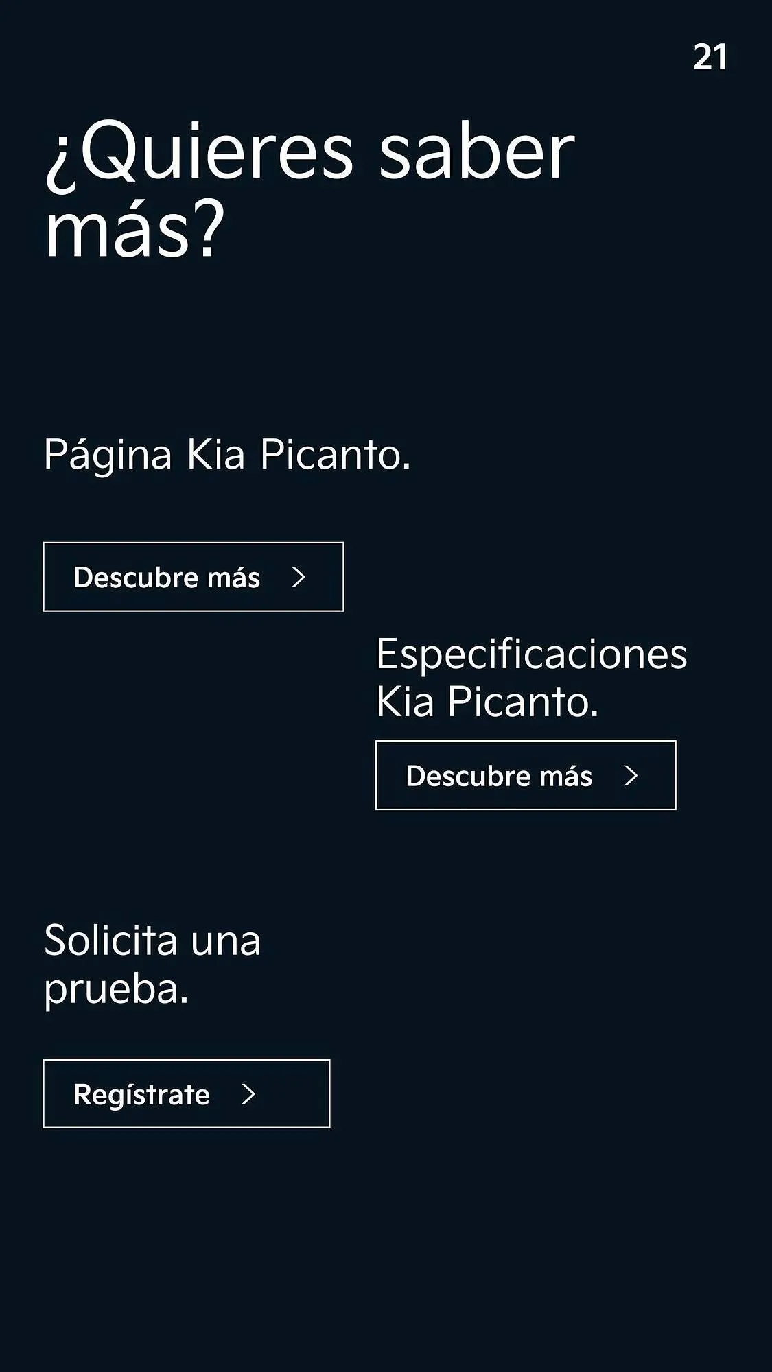 Catálogo de Folleto Kia 7 de octubre al 7 de octubre 2026 - Página 21