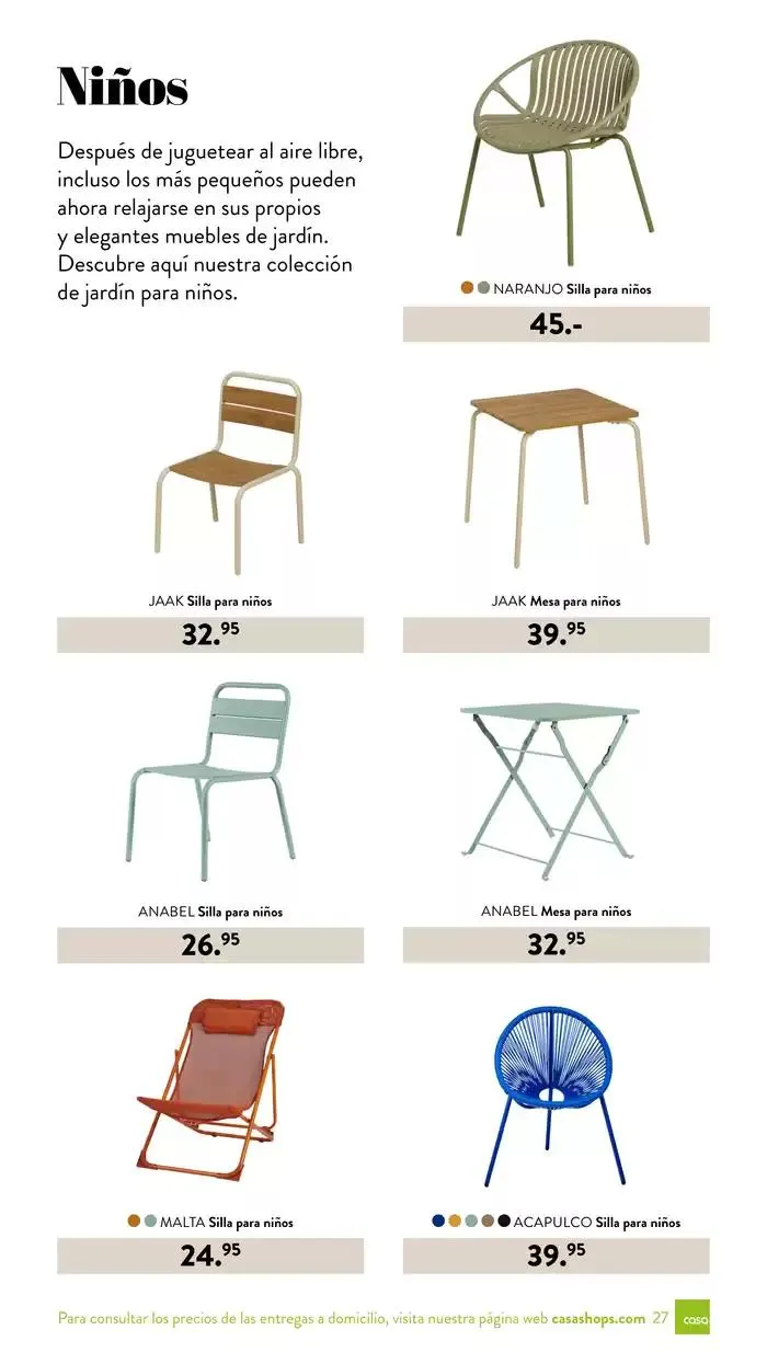 Catálogo de Colección de jardín 2025 3 de marzo al 30 de septiembre 2025 - Página 27