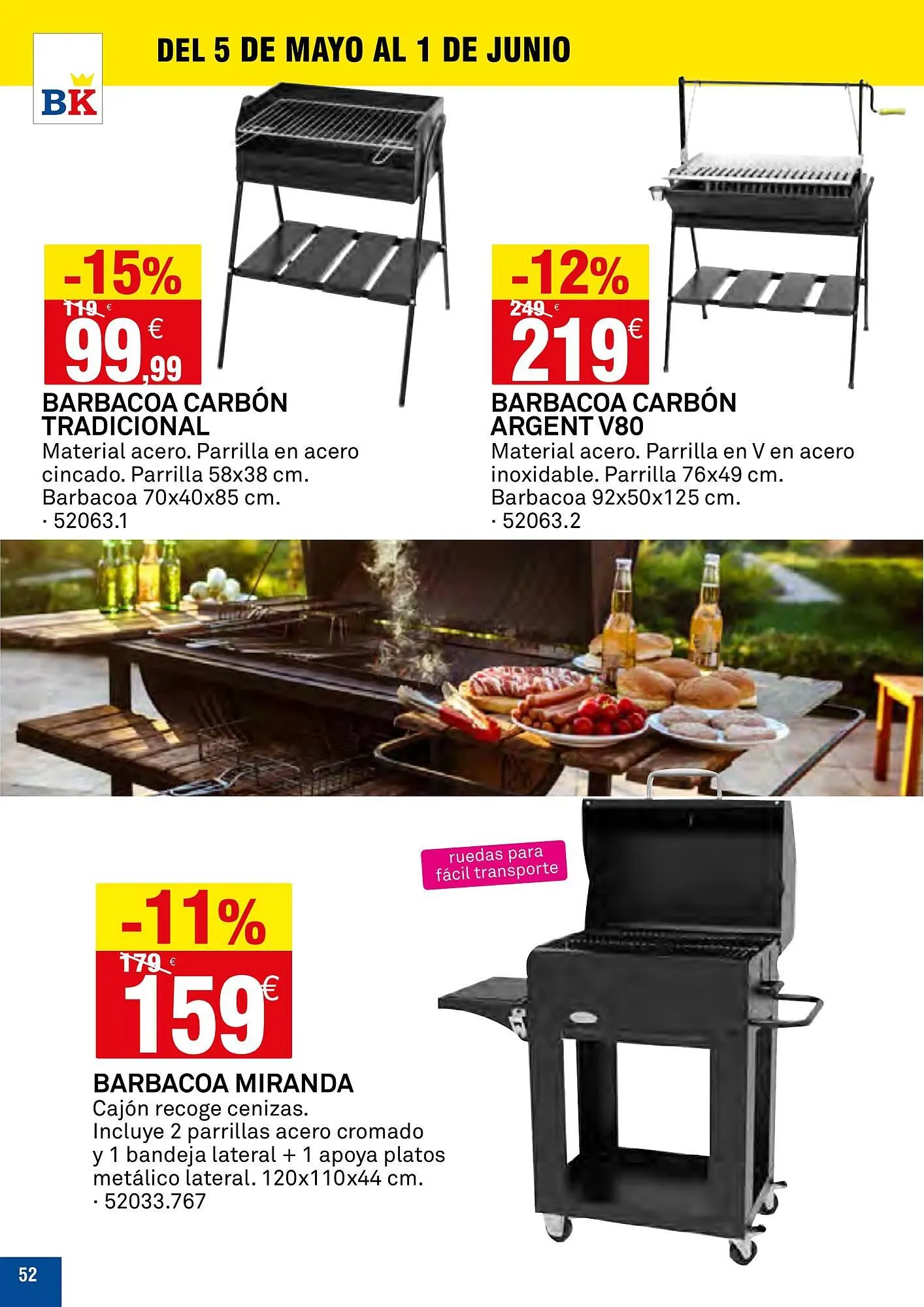 Catálogo de Folleto Bricoking 5 de mayo al 1 de junio 2025 - Página 52
