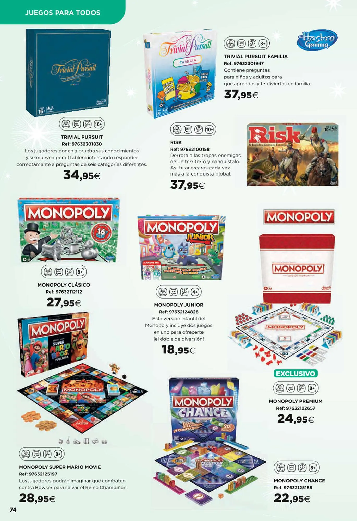 Catálogo de Folleto Hipercor 2 de noviembre al 31 de diciembre 2023 - Página 74